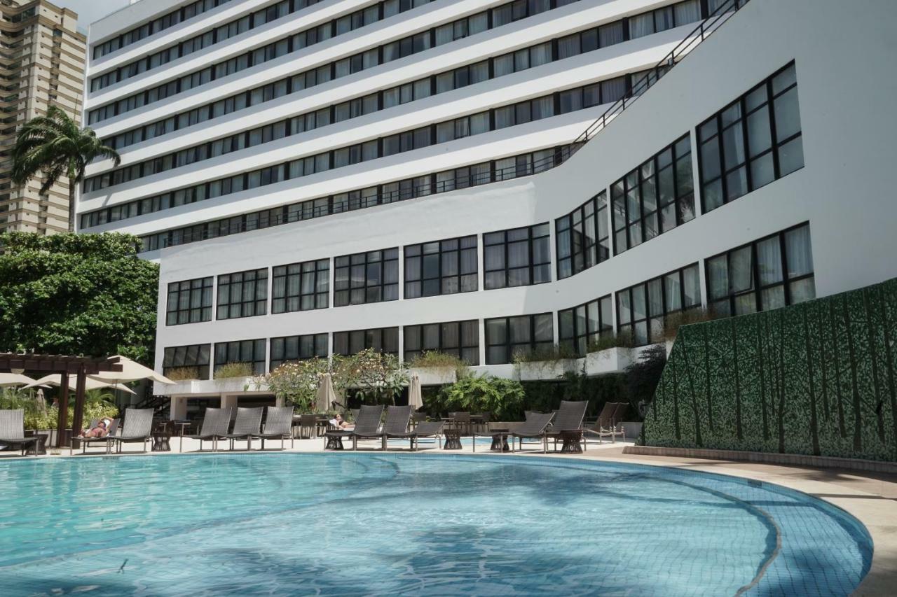 วิช โฮเต็ล ดา บาเอีย Hotel ซัลวาดอร์ ภายนอก รูปภาพ The pool at the InterContinental